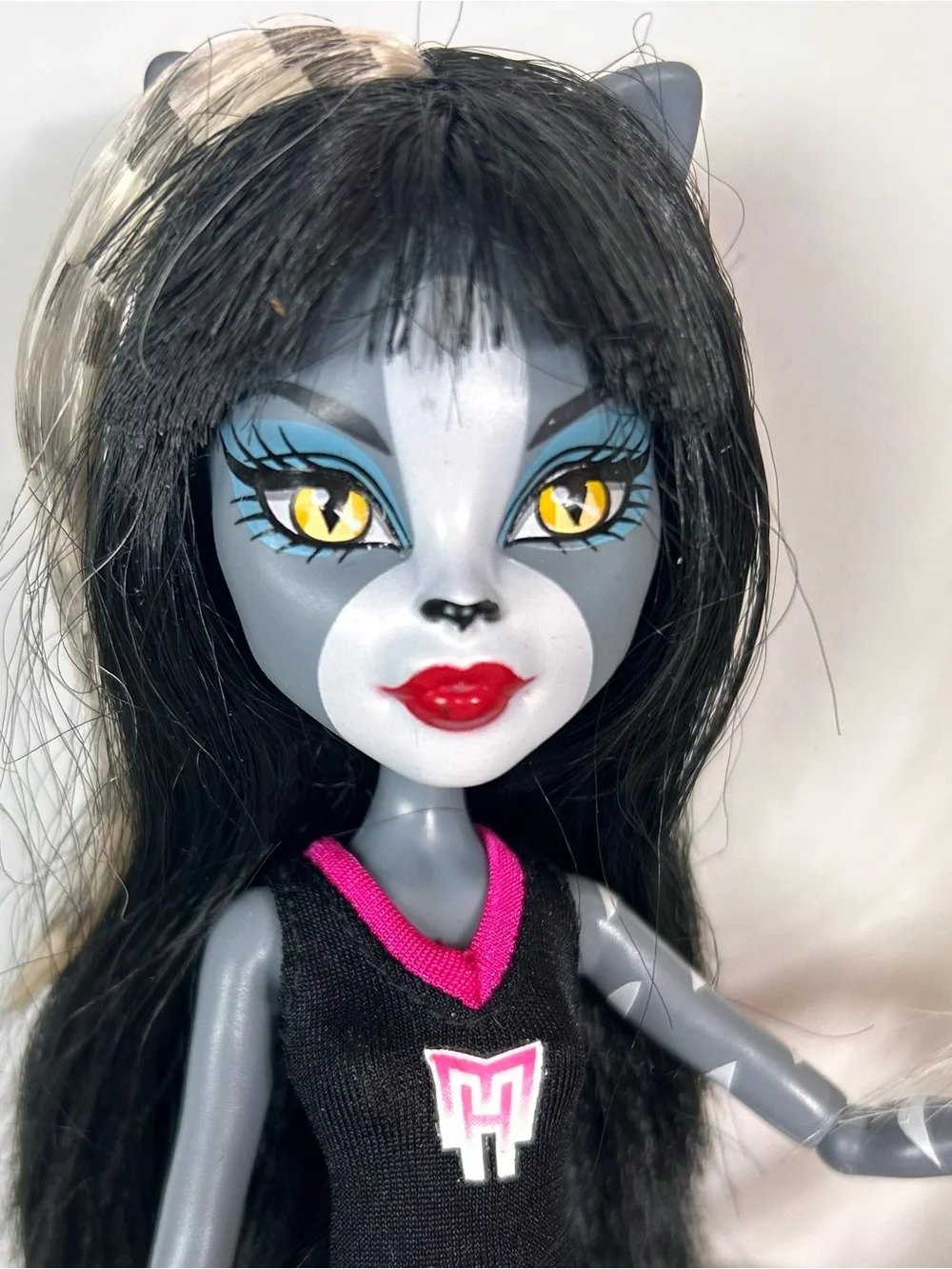 Monster High Fearleading Werecat Sisters 3 Toralei, Meowlody Purrsephone